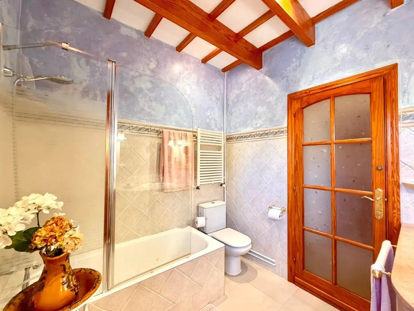 Bathroom of Houses for sale in Sant Lluís  with Air Conditioner, Heating and Private garden