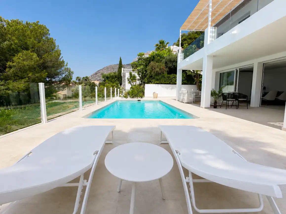Terraza de Casa o chalet en venta en Altea con Aire acondicionado, Calefacción y Jardín privado