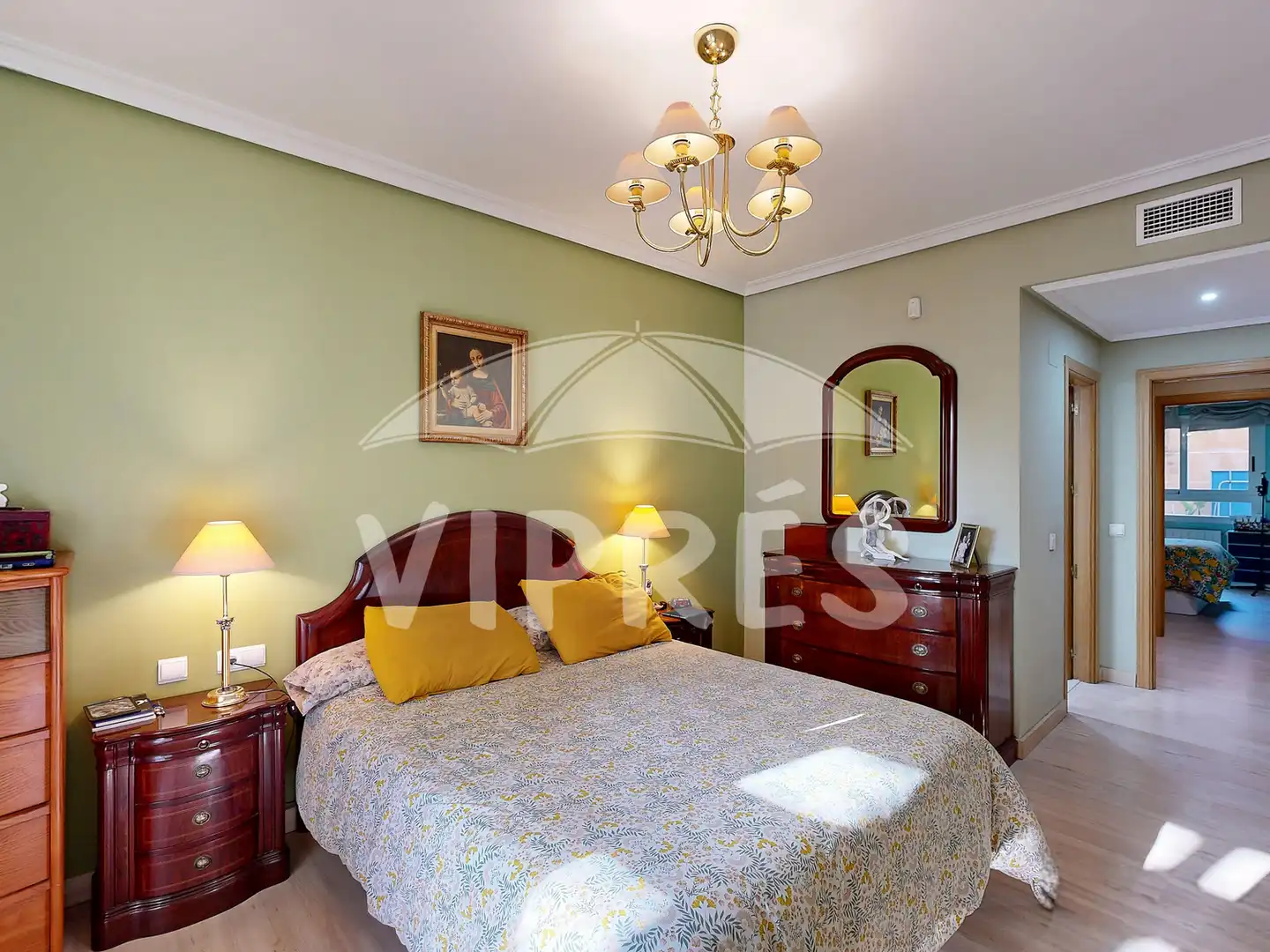 Schlafzimmer von Wohnung zum Verkauf in Cáceres mit Abstellraum, Schwimmbad und Gemeinschaftspool