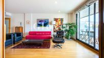 Living room of Flat to rent in  Barcelona Capital  with Air Conditioner, Heating and Furnished