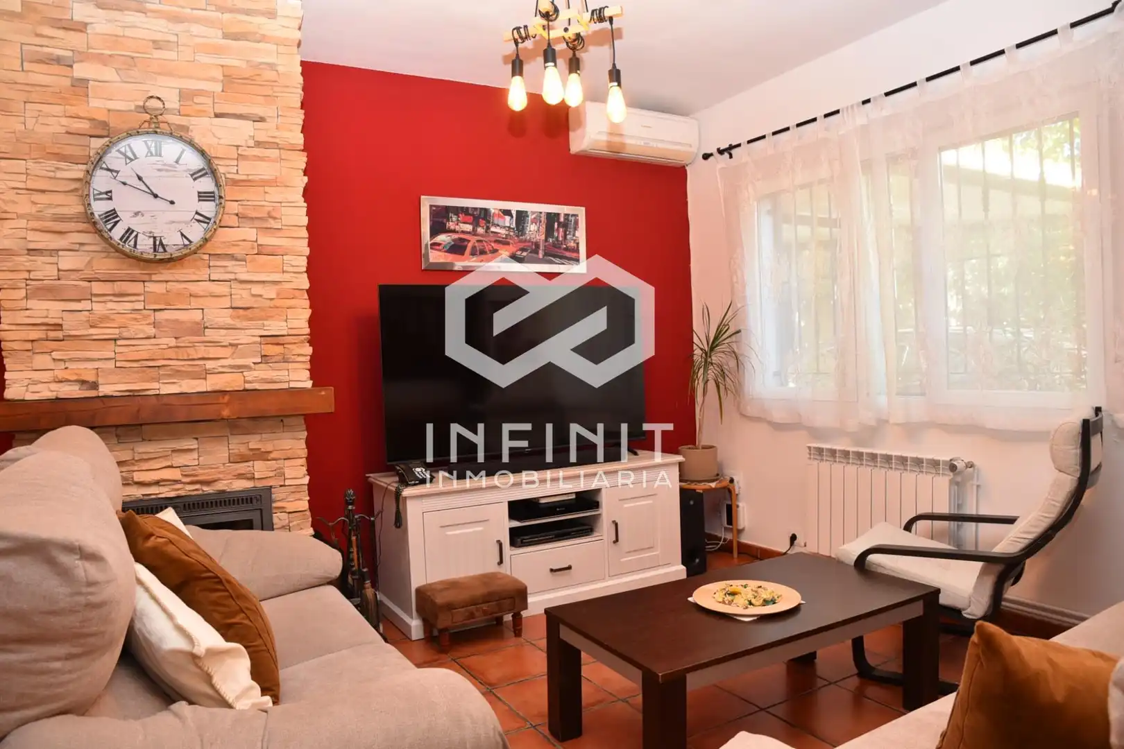 Living room of Houses for sale in Ribatejada, Madrid
