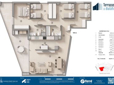New build Flat with pool for sale in Plaça Països Catalans 9