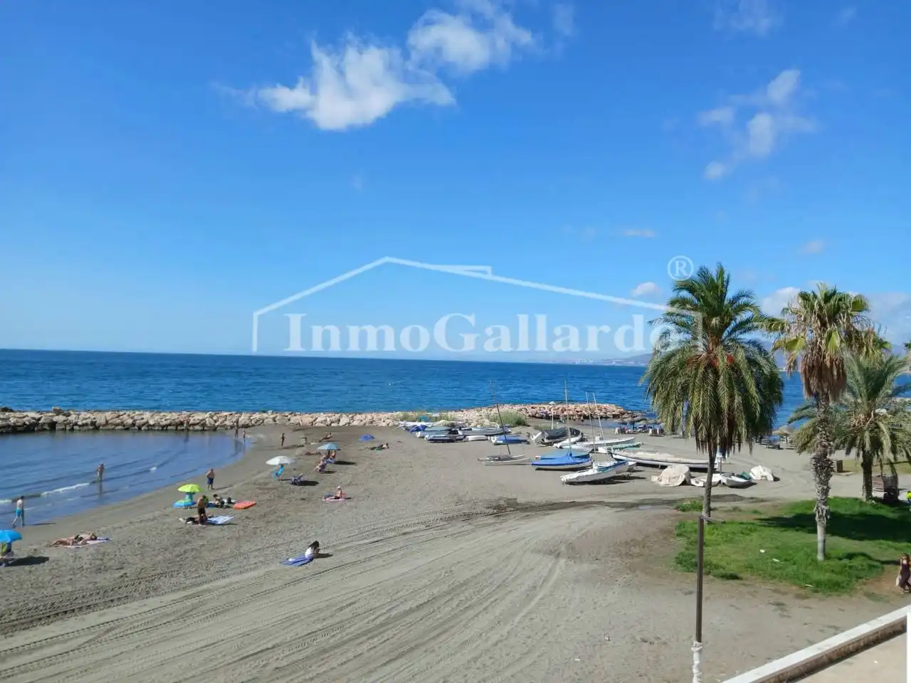 Exterior view of Flat for rent in Málaga  with Terrace and Furnished