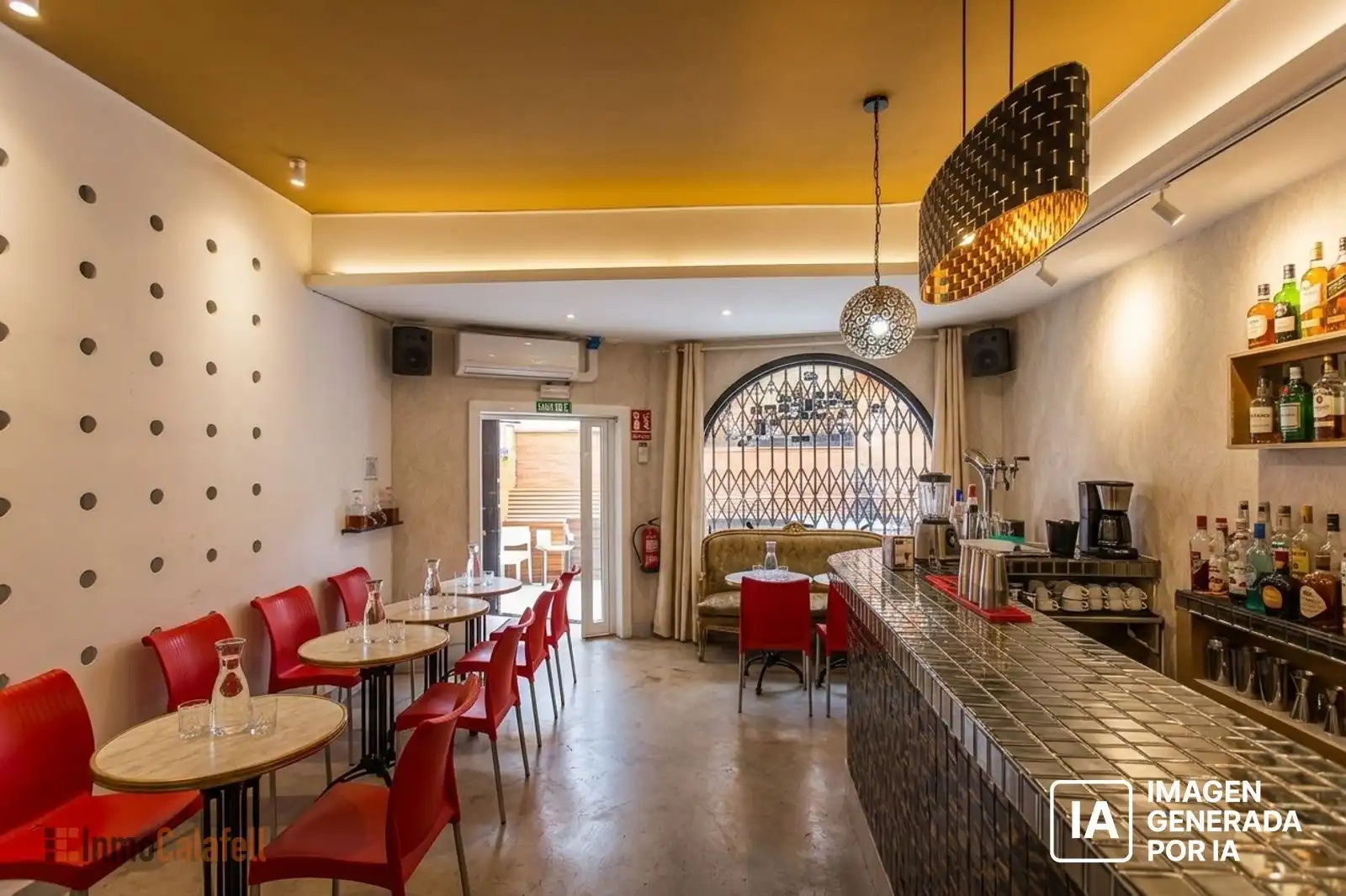 Geschaftsraum zum Verkauf in Calafell mit Klimaanlage, Terrasse und Möbliert