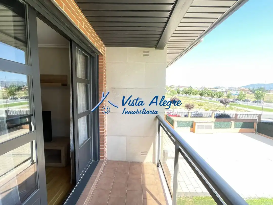 Balcony of Apartments for rent in Haro  with Air Conditioner, Heating and Terrace
