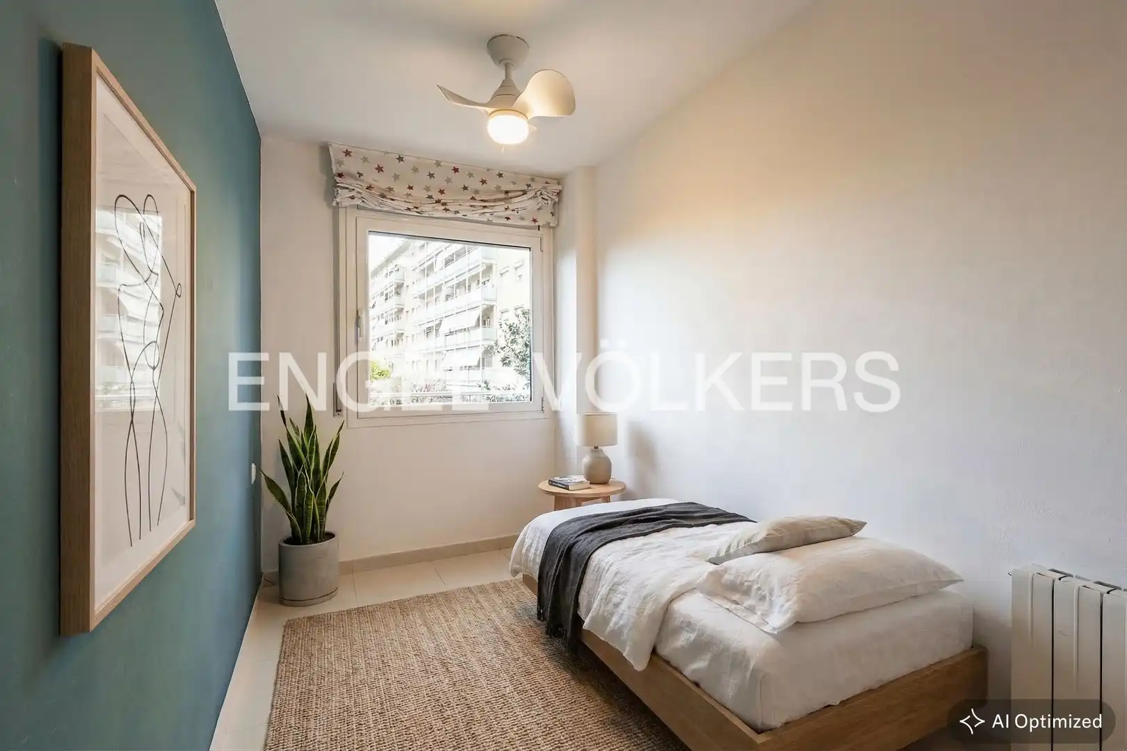 Bedroom of Flat for sale in Sant Joan Despí  with Air Conditioner, Heating and Terrace