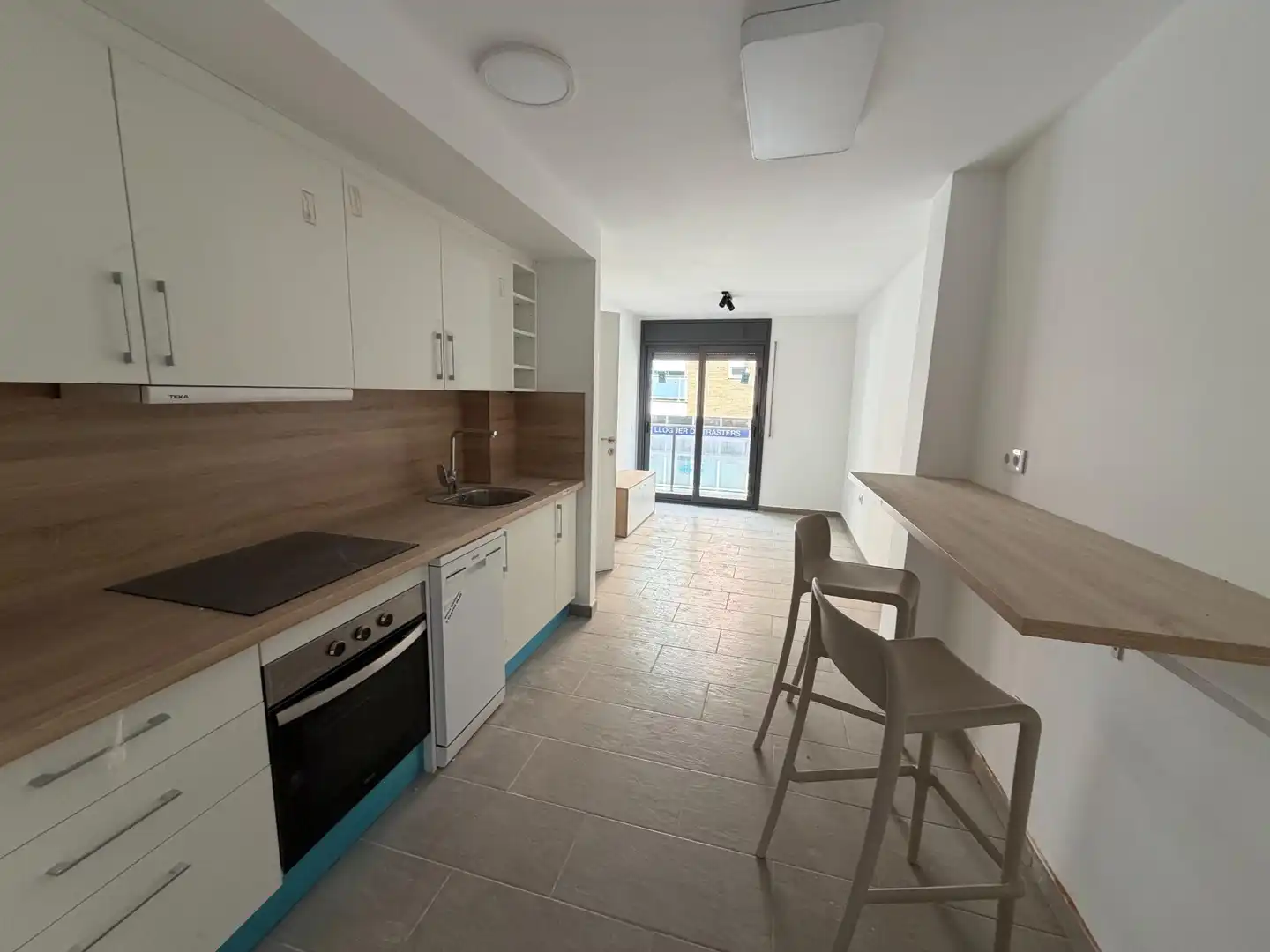 Kitchen of Flat for sale in Lleida  with Air Conditioner, Heating and Furnished
