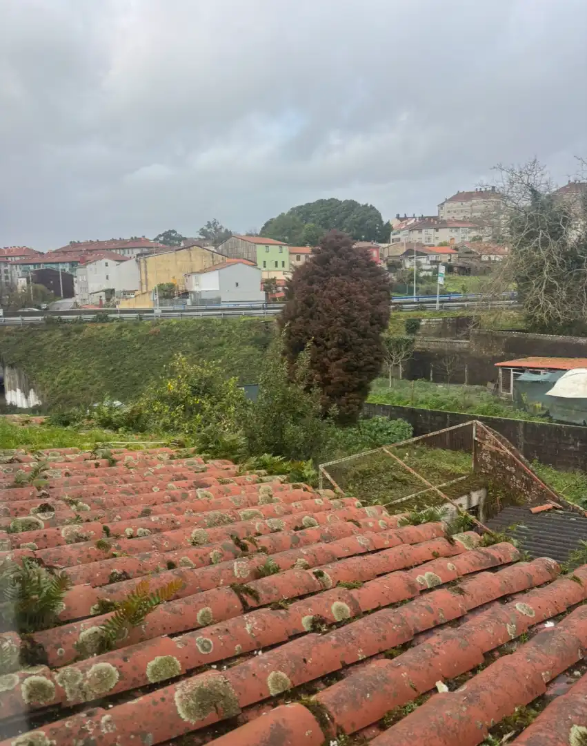 Exterior view of Houses for sale in Santiago de Compostela   with Heating, Private garden and Terrace