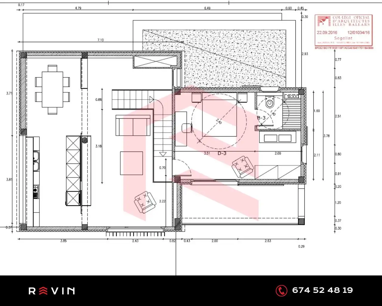 Villa mit Pool zum Verkauf in Carrer Turó de s'Arenal, imagen 23