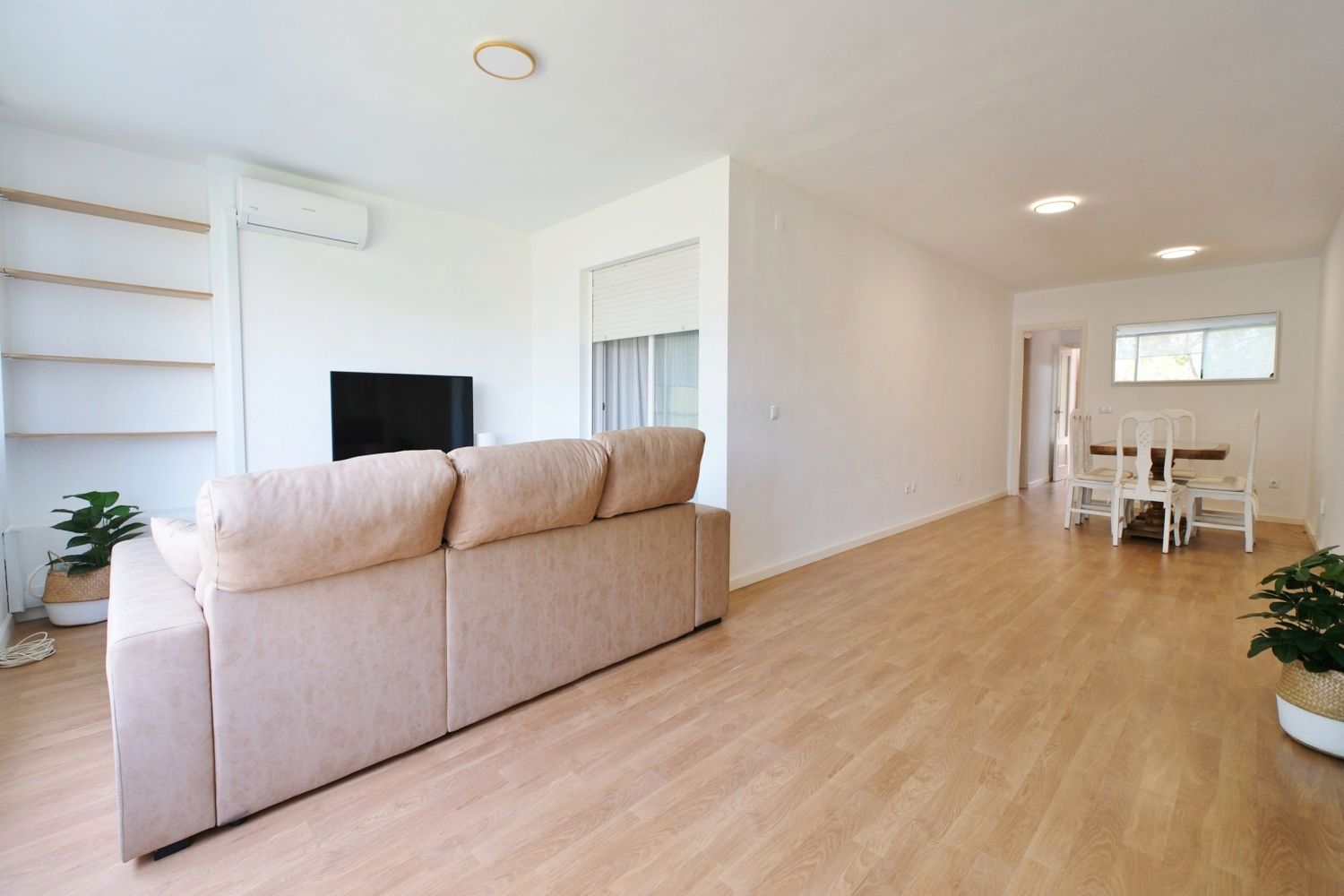 Sala d'estar de Apartament de lloguer en Puçol amb Aire condicionat, Calefacció i Jardí privat
