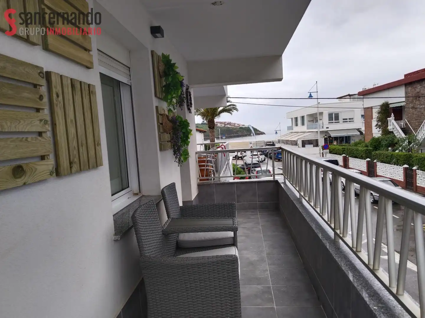 Terrasse von Wohnung zur Miete in Suances mit Heizung, Terrasse und Abstellraum