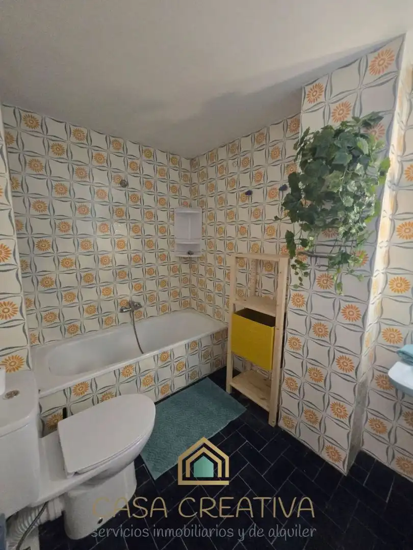 Baño de Piso de alquiler en Valencia con Terraza, Amueblado y Balcón