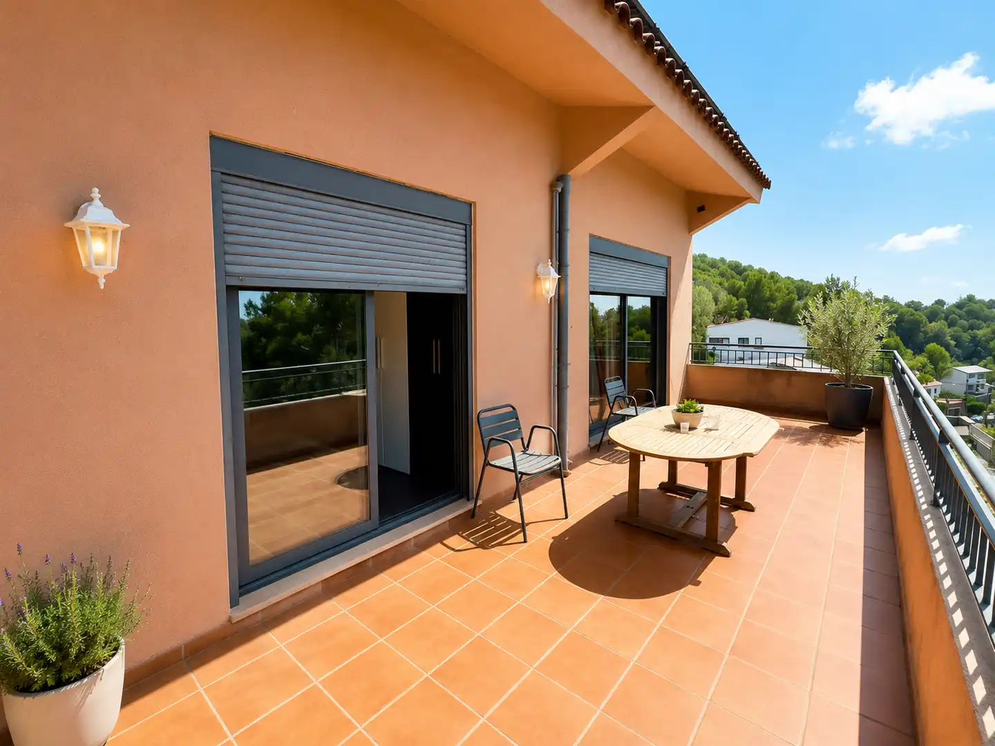 Terrassa de Casa o xalet en venda en Rubí amb Aire condicionat, Calefacció i Jardí privat