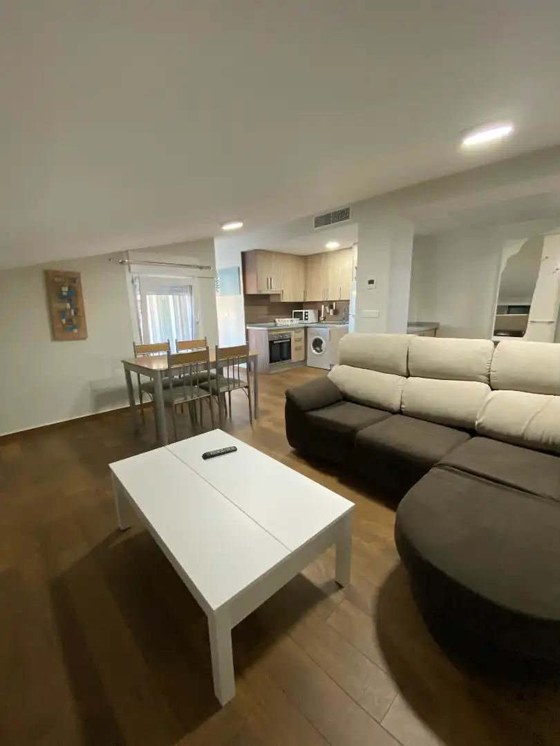 Sala de estar de Ático de alquiler en Mérida con Aire acondicionado, Calefacción y Terraza