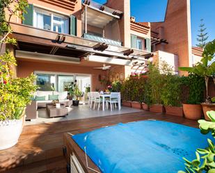 Terrassa de Casa adosada en venda en Marbella amb Aire condicionat, Jardí privat i Terrassa