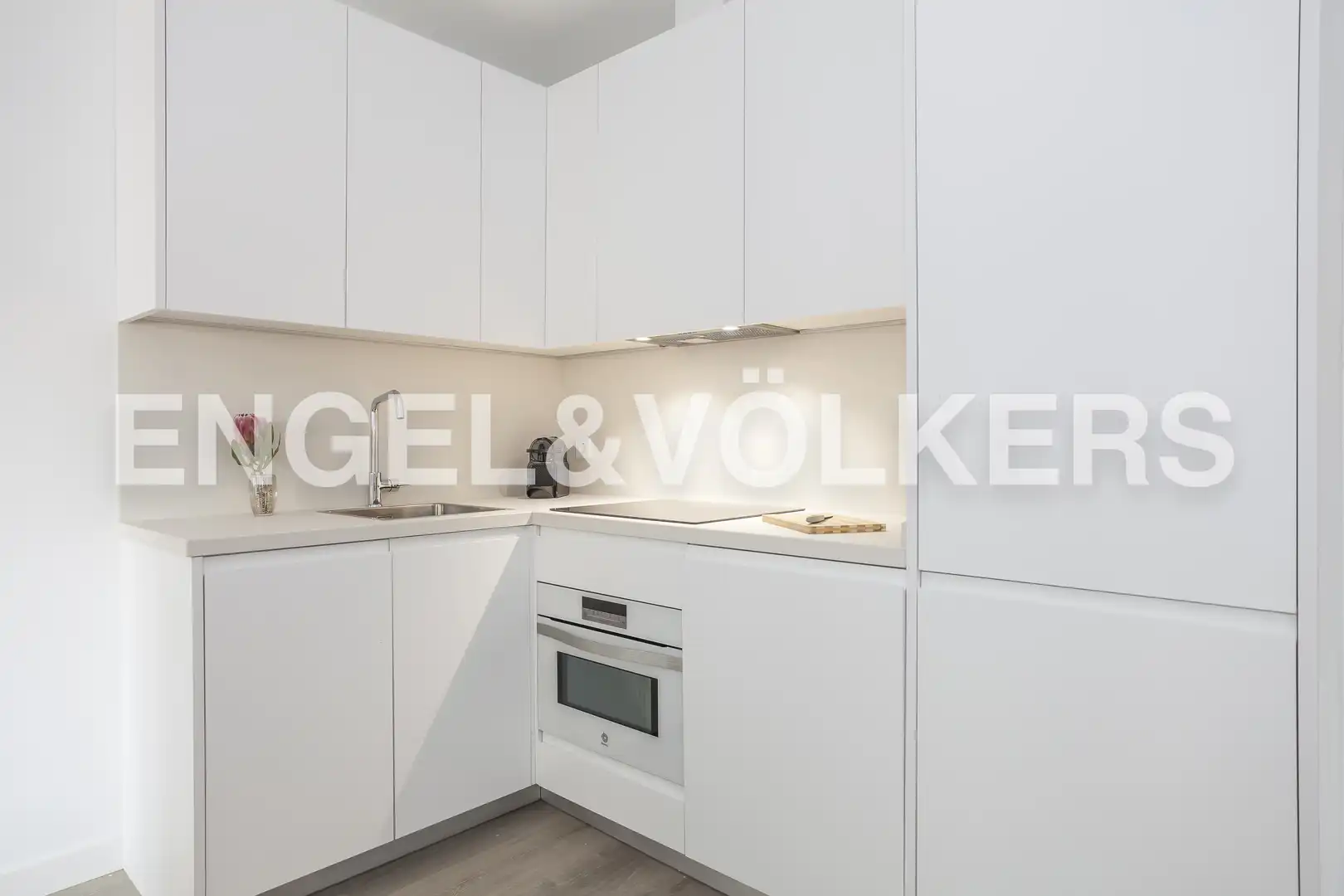 Cocina de Piso de alquiler en Madrid con Aire acondicionado, Calefacción y Amueblado