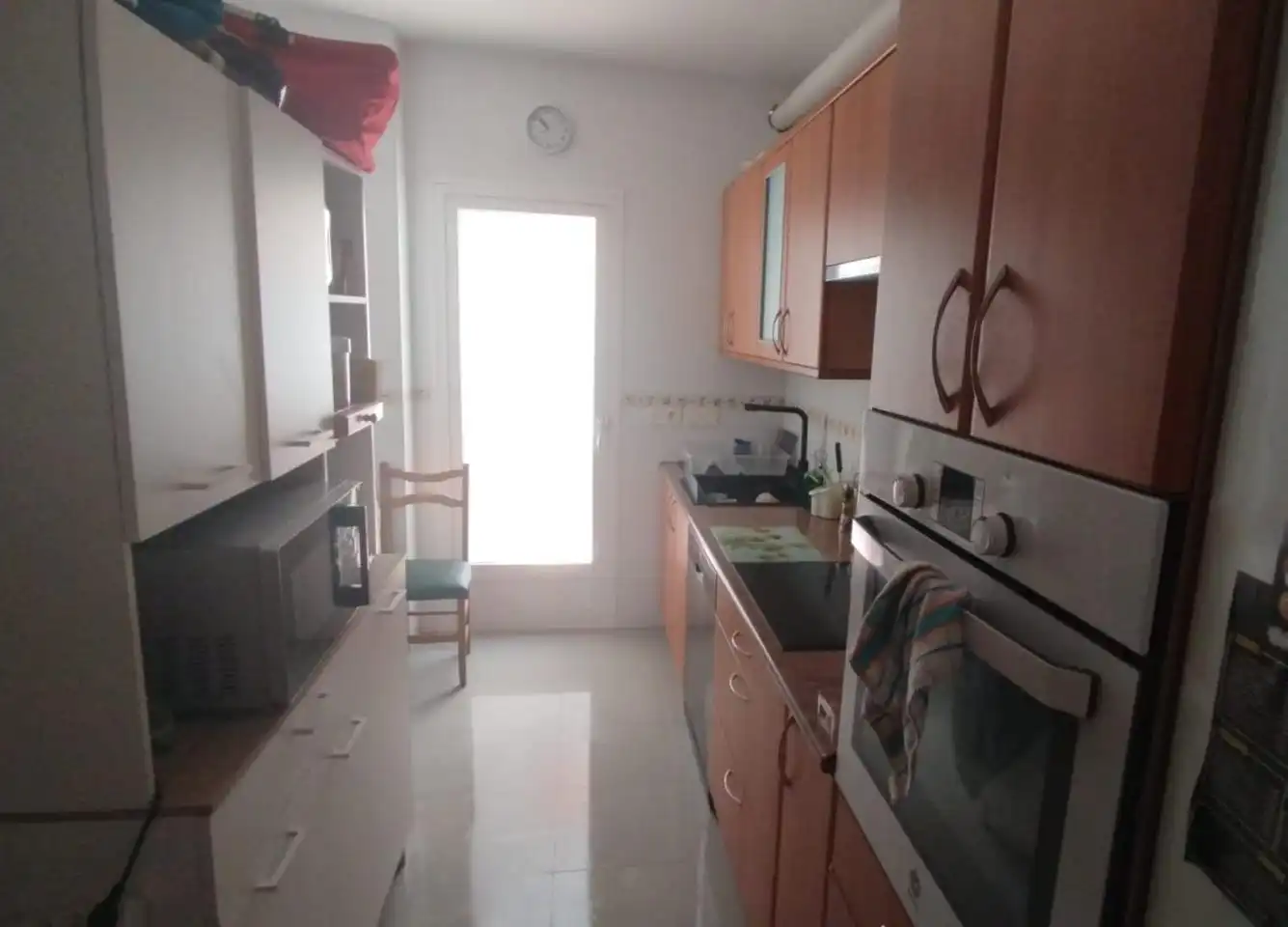 Cocina de Piso en venta en Roquetas de Mar con Terraza, Amueblado y Piscina comunitaria