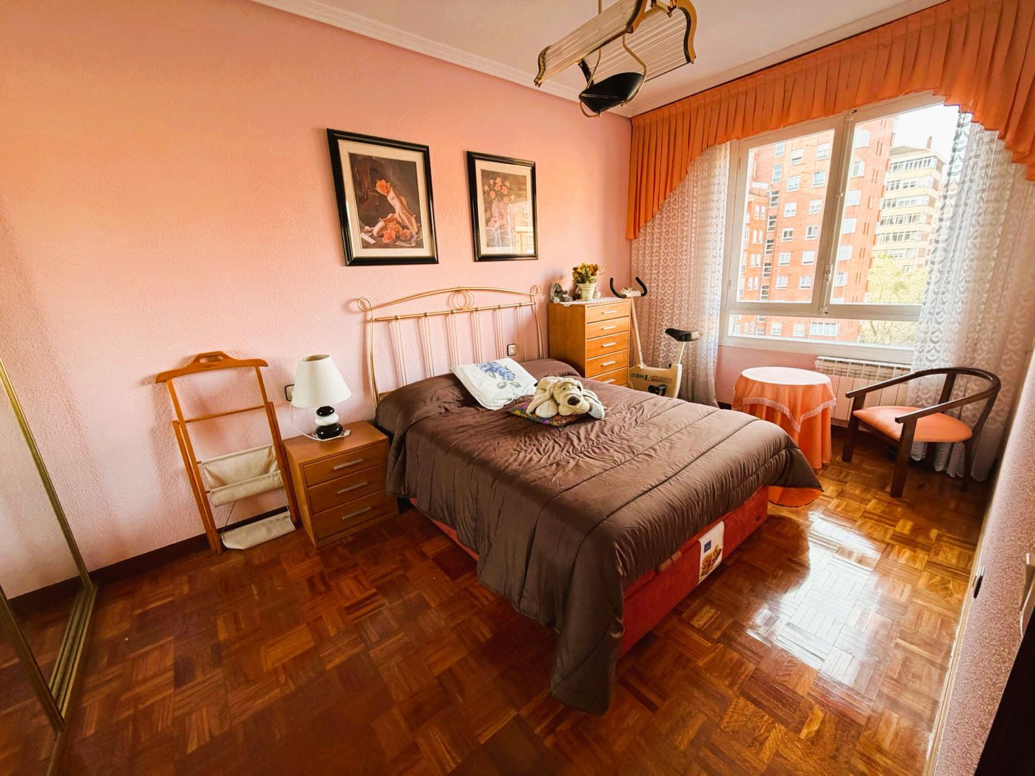 Bedroom of Flat for sale in Vitoria - Gasteiz  with Heating, Parquet flooring and Terrace