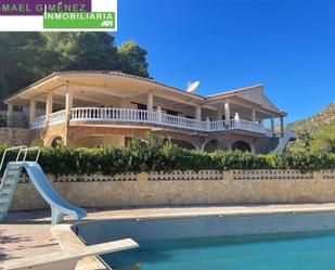 Exterior view of House or chalet for sale in Serra  with Air Conditioner, Terrace and Swimming Pool