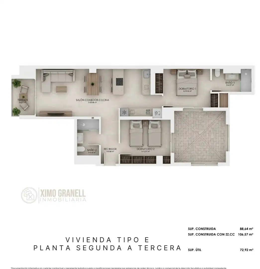 Flat with lift for sale in La Vall d'Uixó, imagen 10