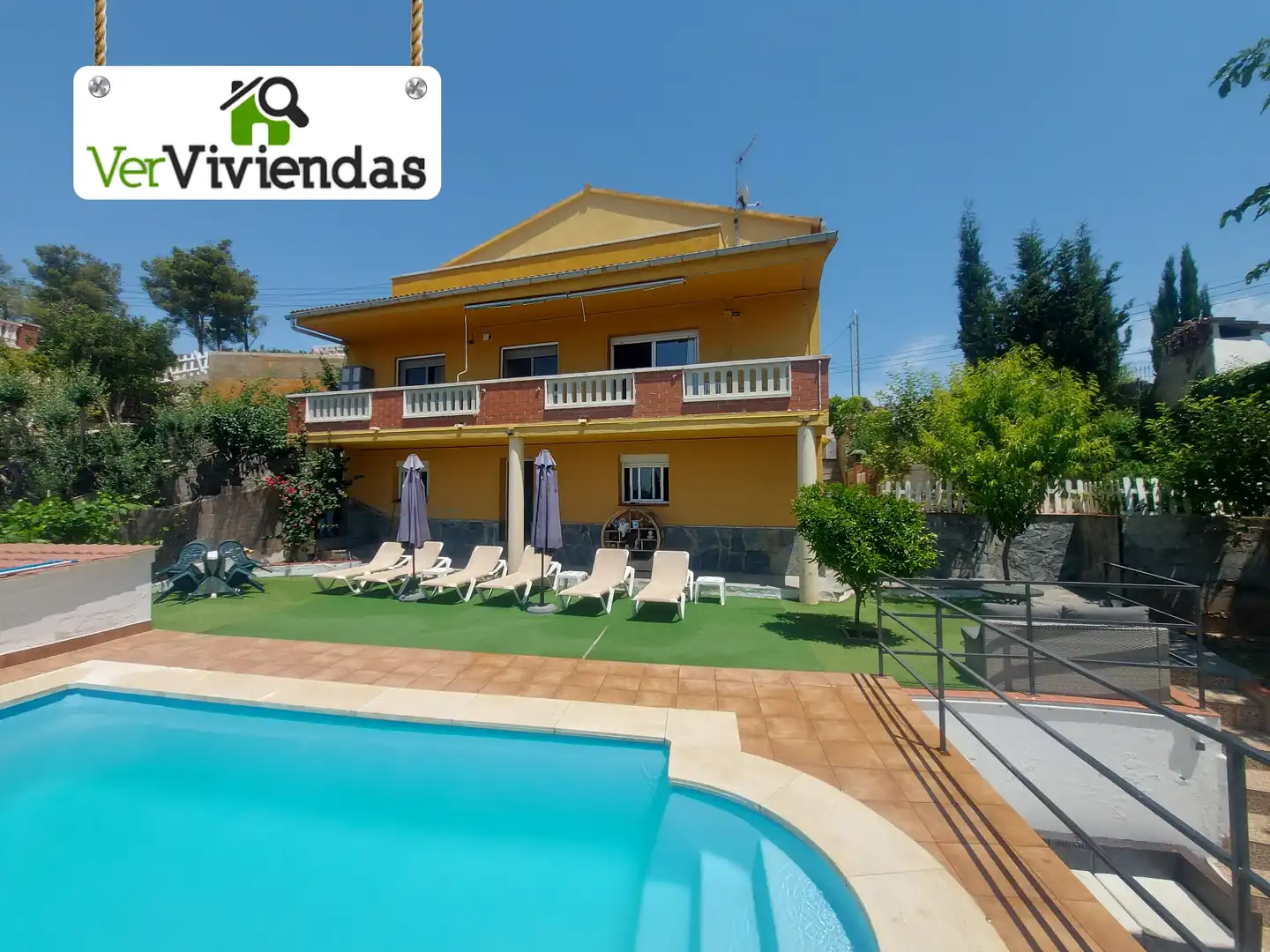 Jardí de Casa o xalet en venda en Olivella amb Calefacció, Jardí privat i Parquet