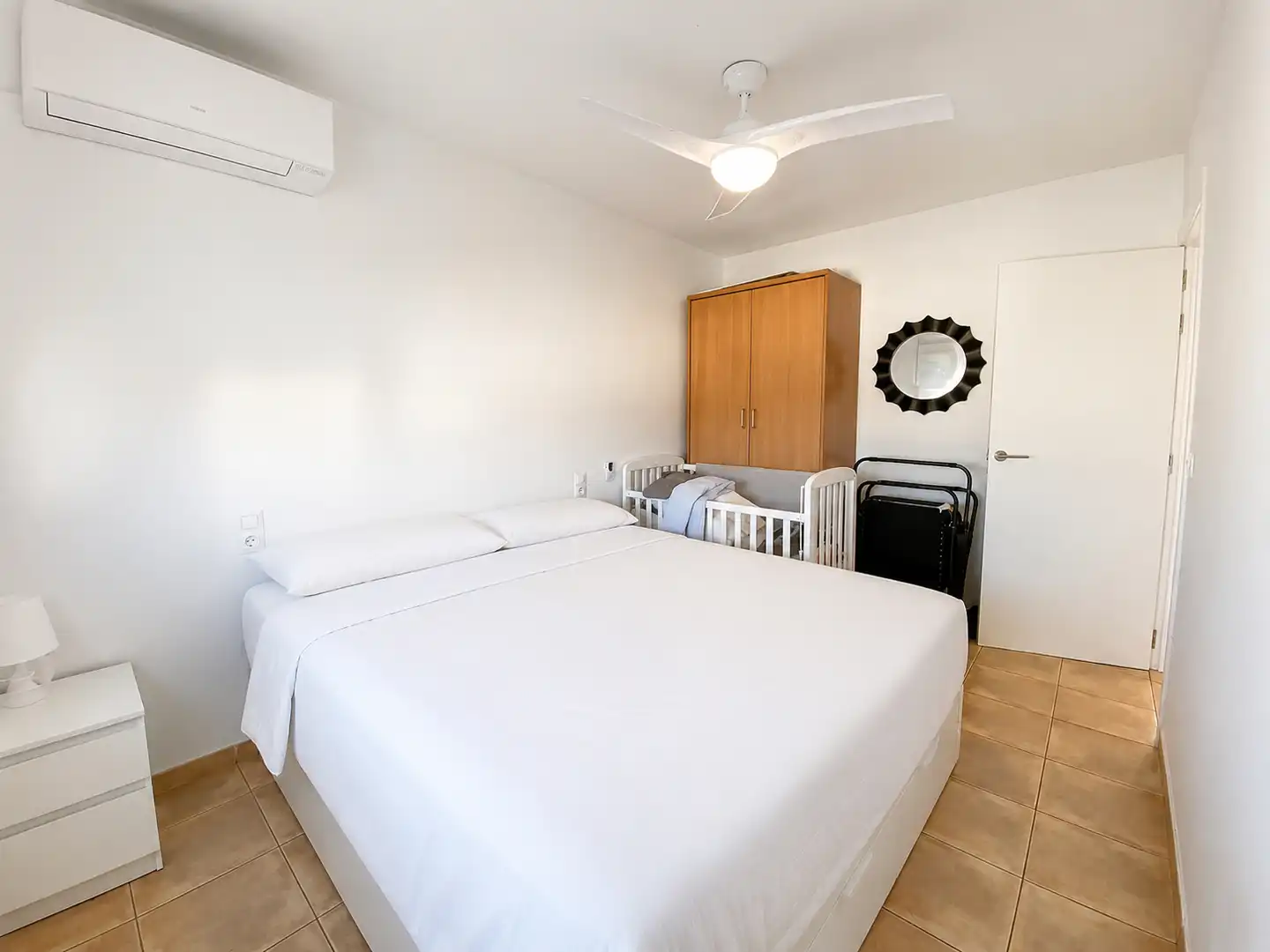 Dormitori de Apartament en venda en Vinaròs amb Aire condicionat, Terrassa i Piscina comunitària