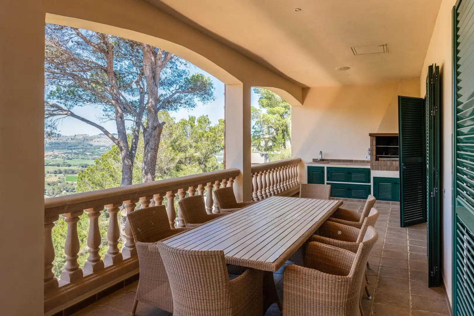 Terrace of Country homes for sale in Capdepera  with Air Conditioner, Heating and Storage room