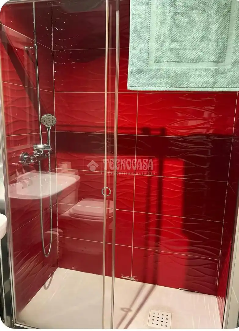 Baño de Piso de alquiler en Madrid con Balcón