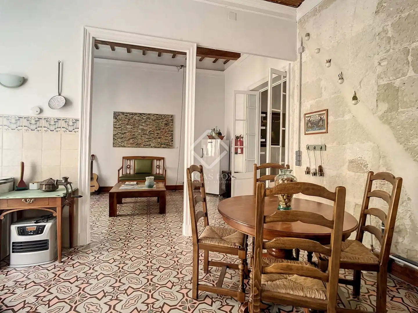 Dining room of Houses for sale in Maó - Mahón  with Air Conditioner, Heating and Parquet flooring