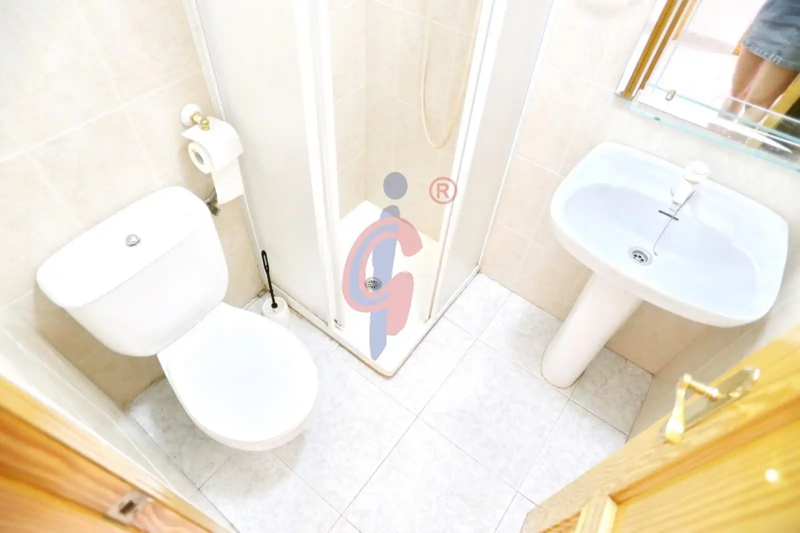Bathroom of Apartments for sale in Guardamar del Segura  with Air Conditioner, Terrace and Furnished