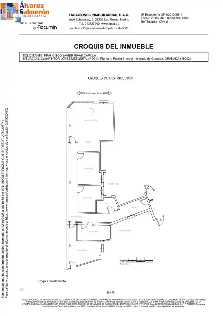 Piso con ascensor en venta en Calle PINTOR LOPEZ MEZQUITA, imagen 41
