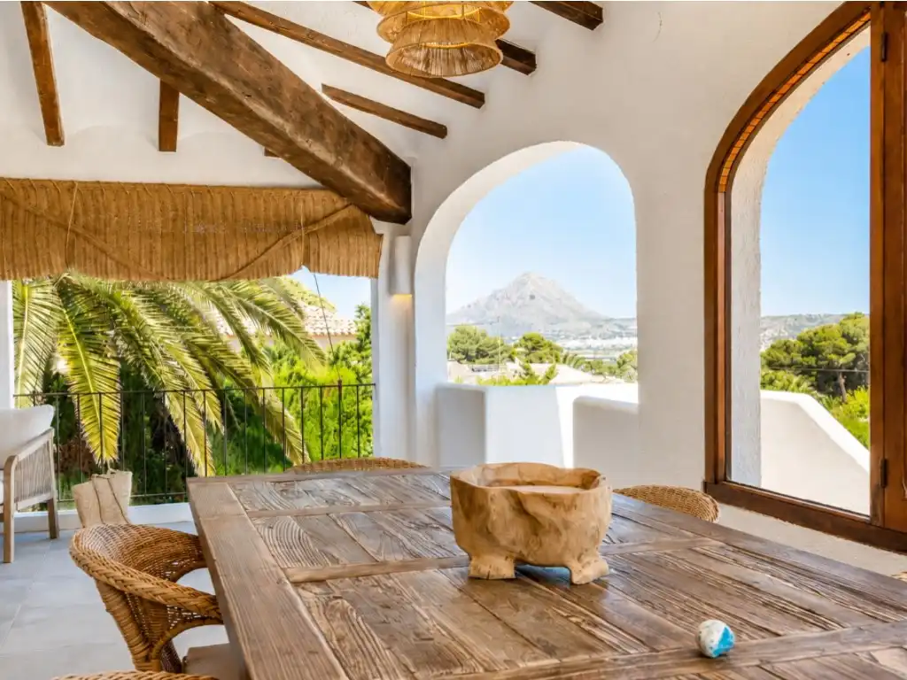 Terrassa de Casa o xalet en venda en Jávea / Xàbia amb Calefacció, Jardí privat i Terrassa