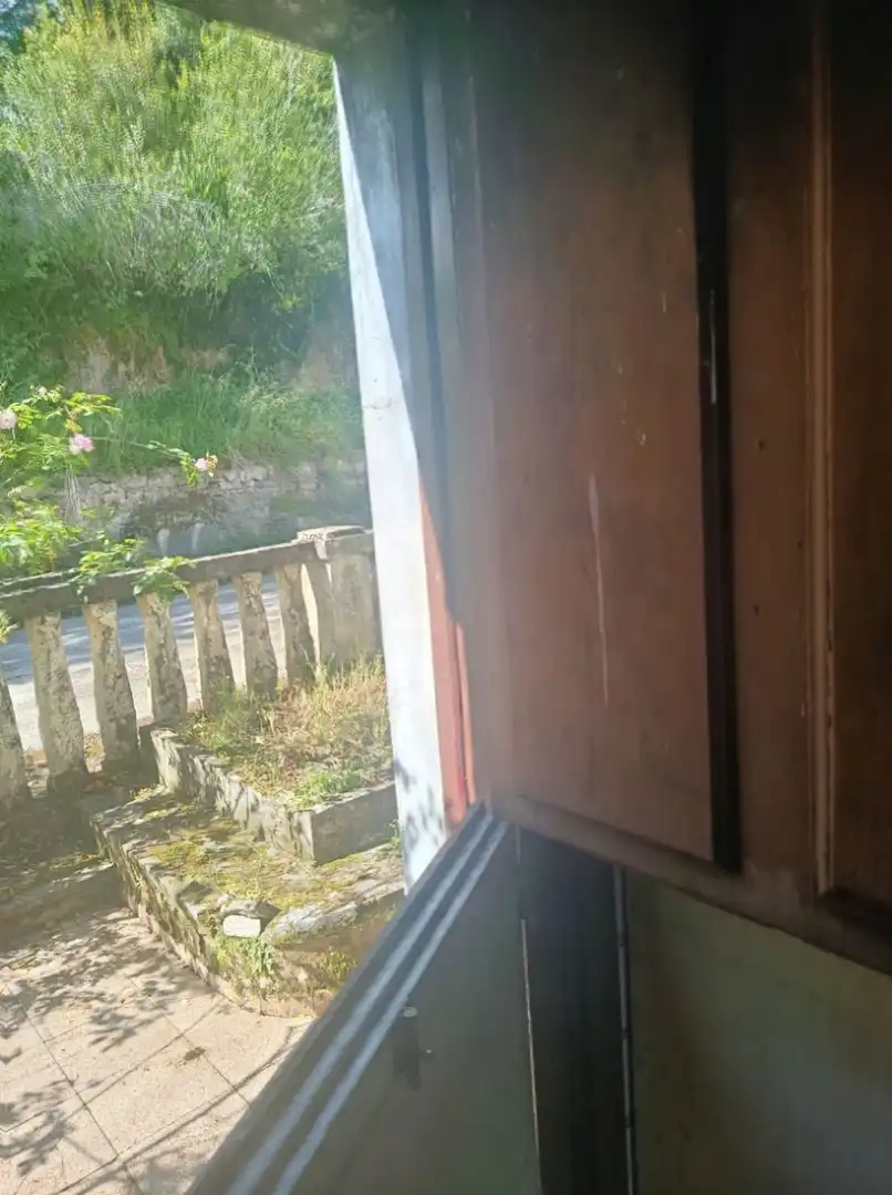 Terrassa de Finca rústica en venda en Pravia amb Jardí privat, Moblat i Forn