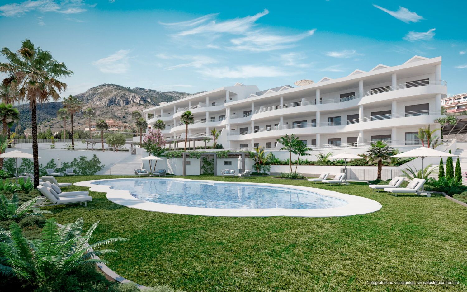 Jardí de Àtic en venda en Benalmádena amb Aire condicionat, Terrassa i Piscina