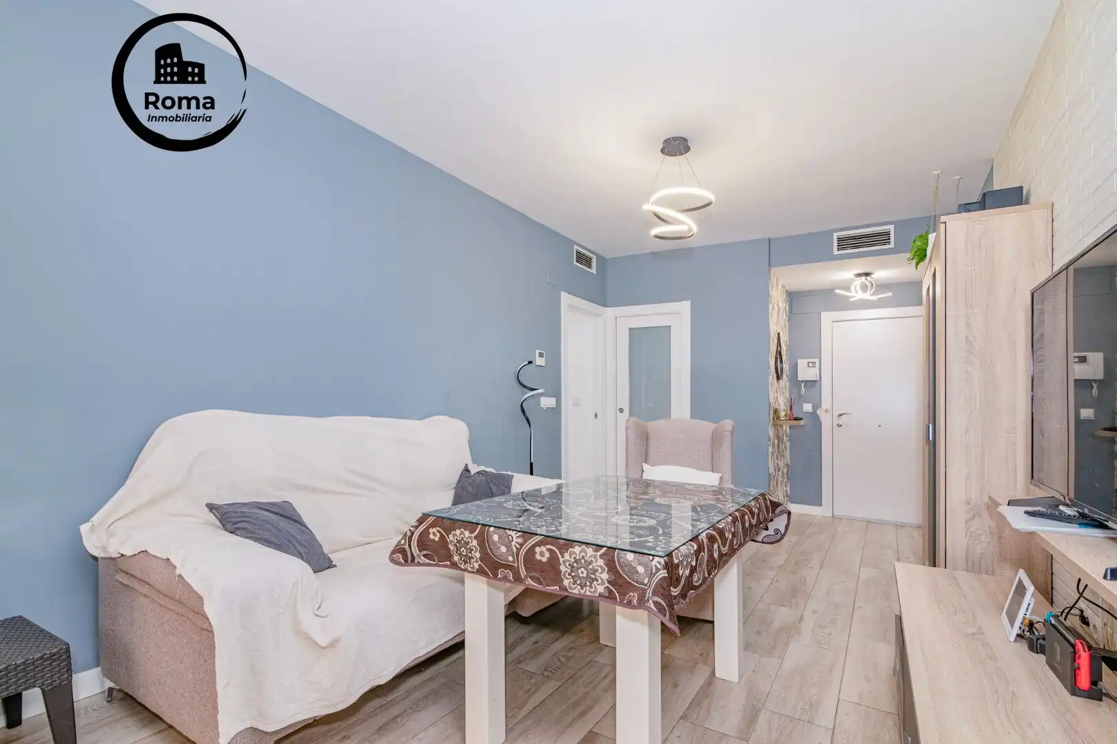 Sala de estar de Piso en venta en Albolote con Aire acondicionado, Calefacción y Piscina comunitaria