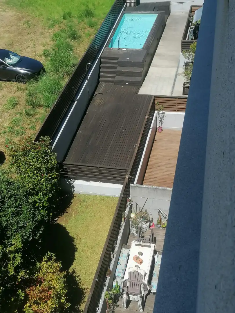 Terrassa de Pis en venda en Baiona amb Calefacció, Traster i Piscina
