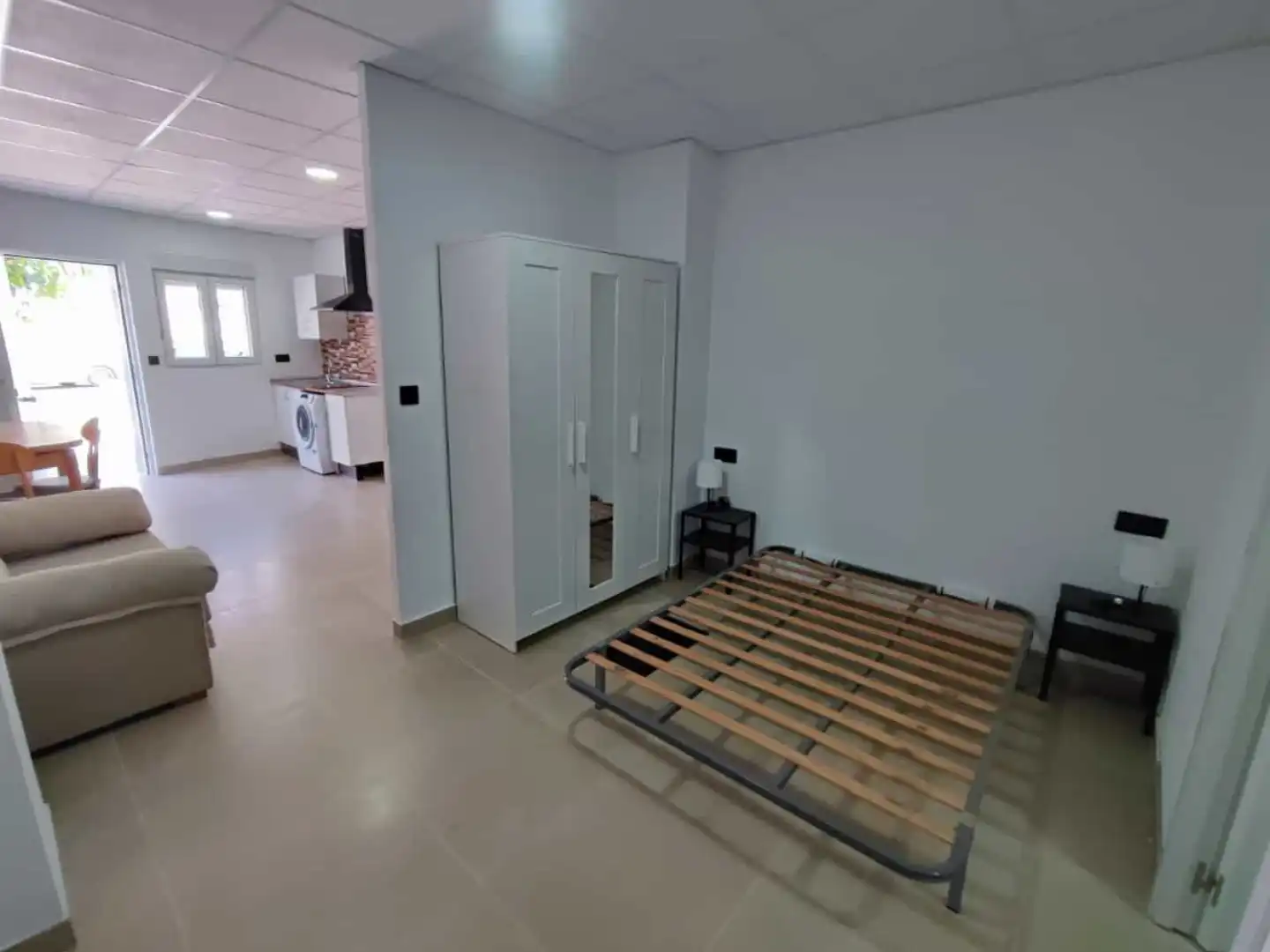Bedroom of Study for rent in Murcia  with Air Conditioner, Furnished and Washing machine