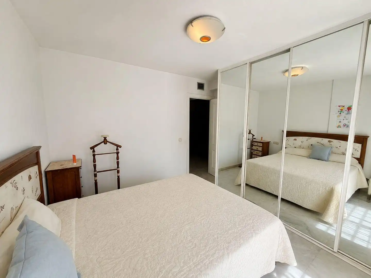 Bedroom of Flat for sale in Roquetas de Mar  with Air Conditioner, Terrace and Storage room