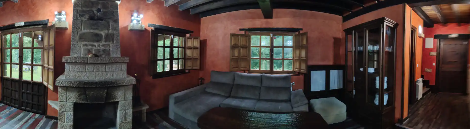 Living room of Houses for sale in Entrambasaguas  with Heating, Private garden and Furnished