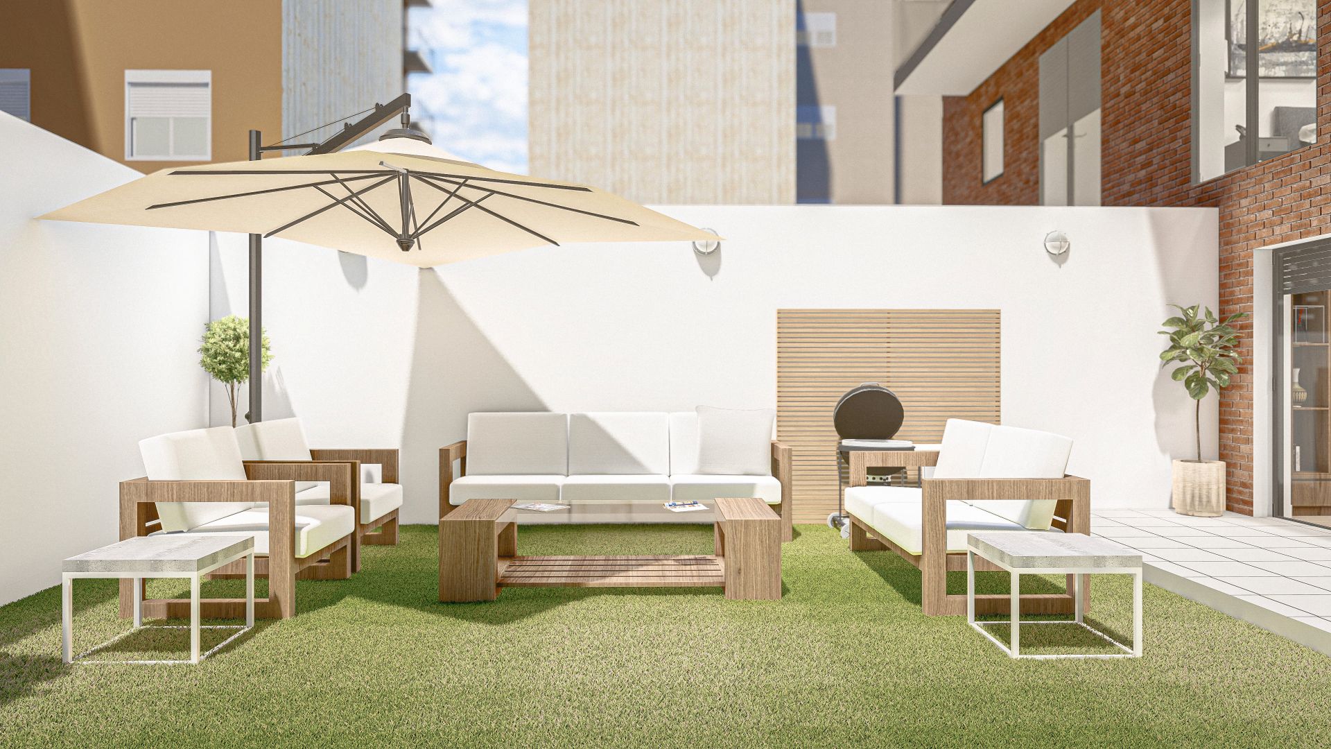 Terrace of Flat for sale in L'Hospitalet de Llobregat  with Terrace and Community pool