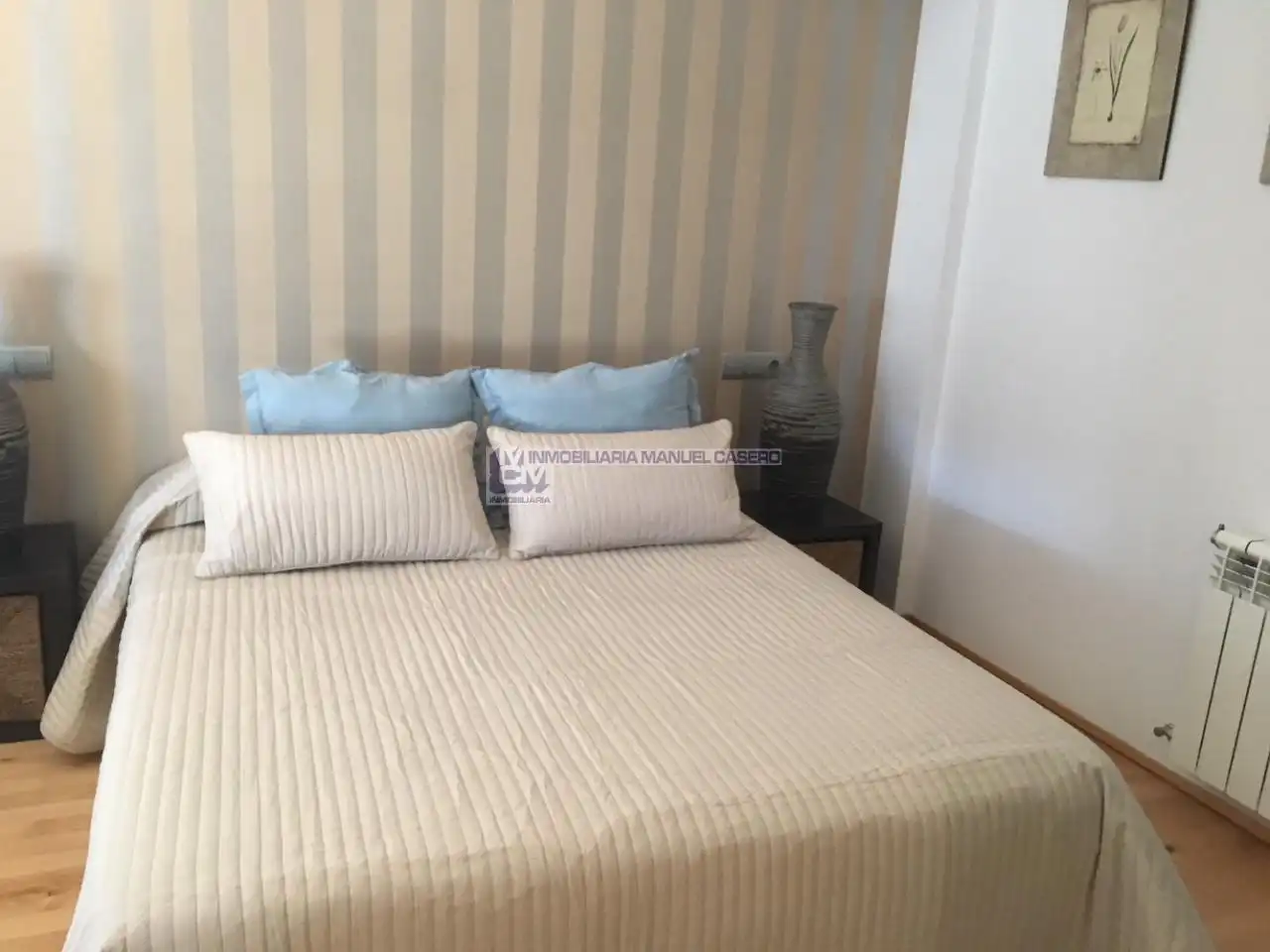 Schlafzimmer von Maisonette zur Miete in Cáceres mit Klimaanlage, Heizung und Terrasse