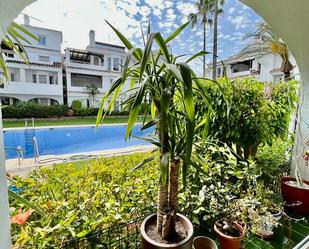 Garden of Planta baja to rent in Marbella  with Air Conditioner and Terrace