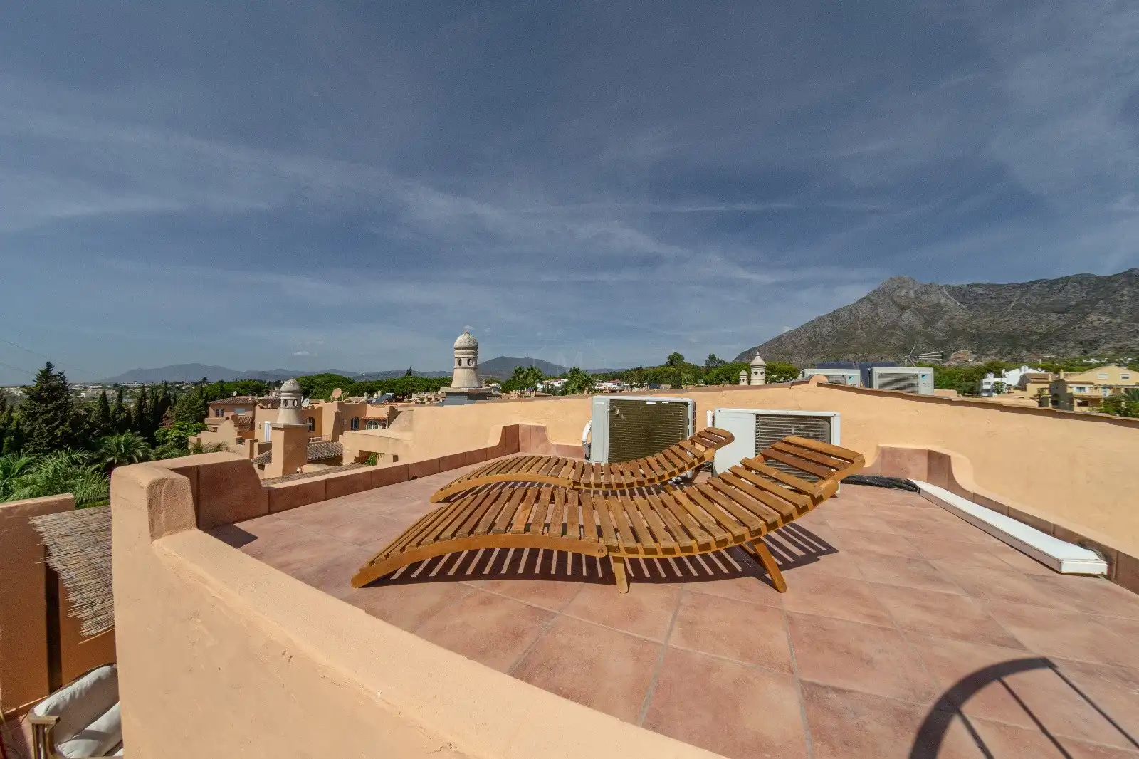 Terrace of Detached homes for rent in Marbella  with Air Conditioner, Terrace and Storage room