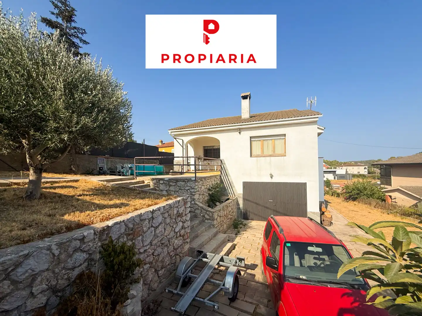 Vista exterior de Casa o xalet en venda en Vallirana amb Aire condicionat, Calefacció i Jardí privat