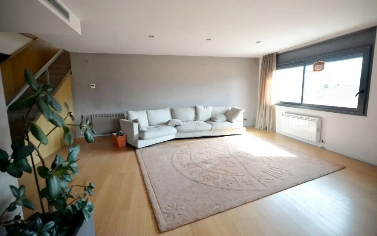 Living room of Attic for sale in Olot  with Air Conditioner, Heating and Terrace