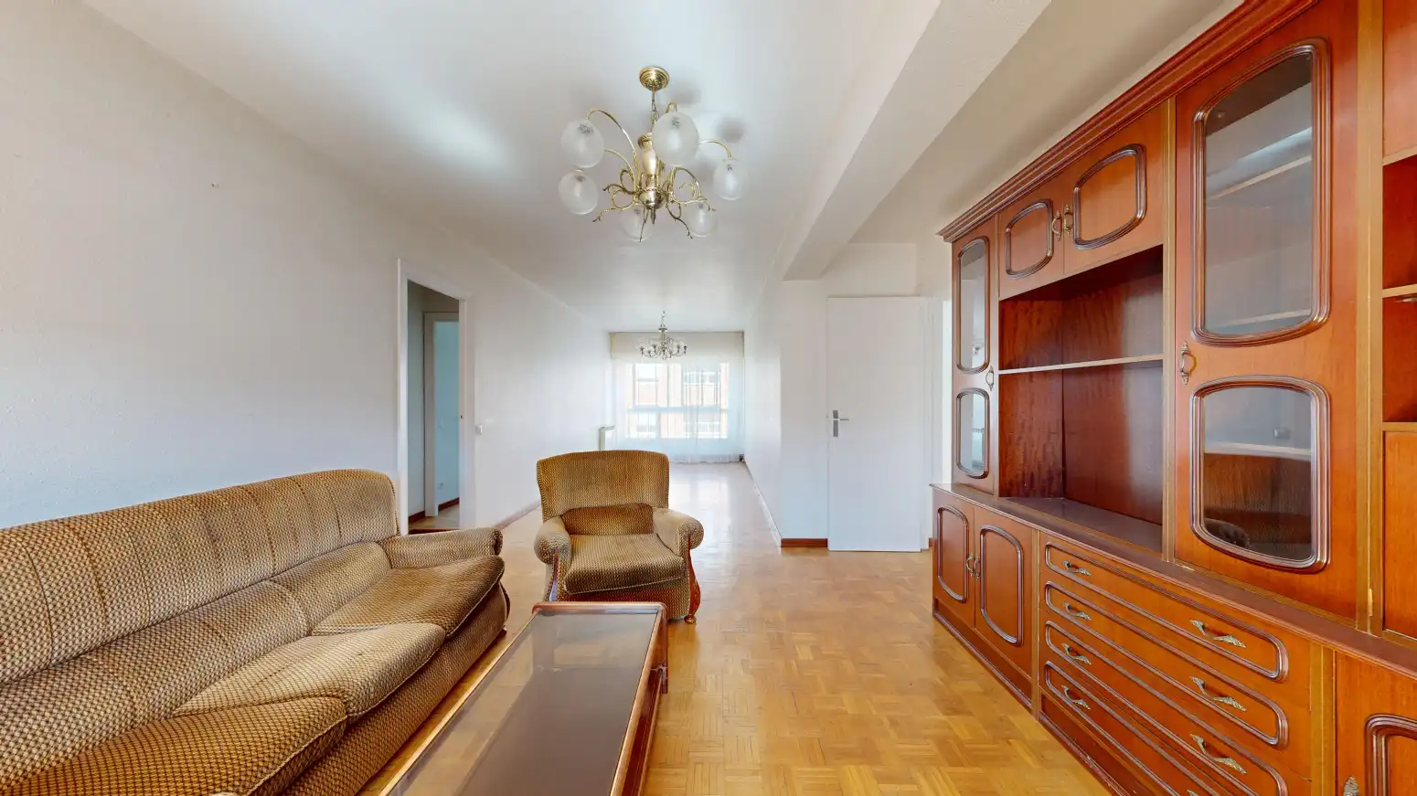Sala de estar de Piso en venta en Tafalla con Calefacción, Parquet y Terraza