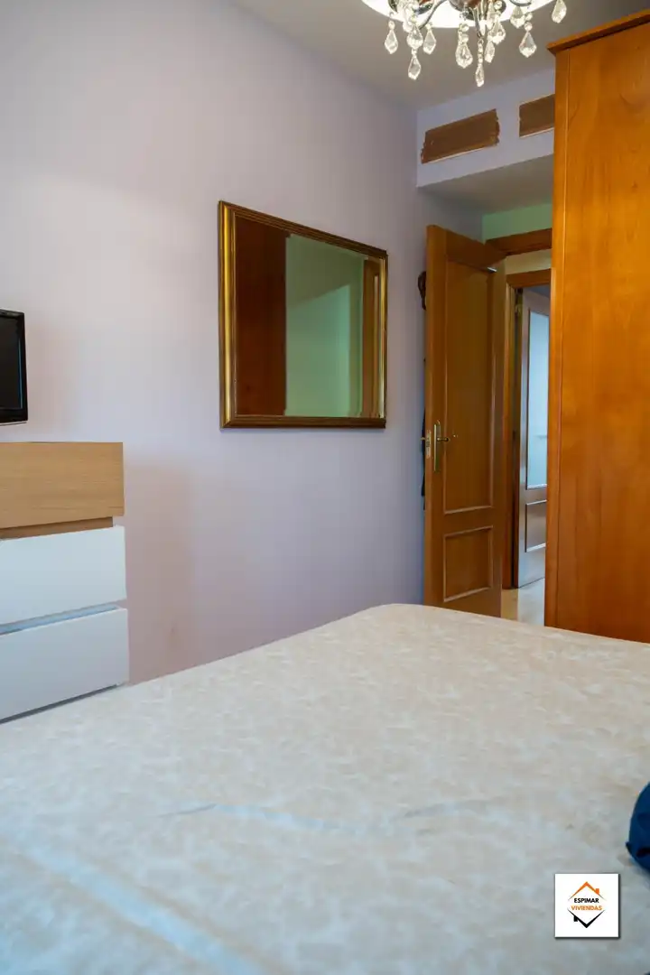 Bedroom of Flat for sale in Zaragoza  with Air Conditioner, Heating and Terrace