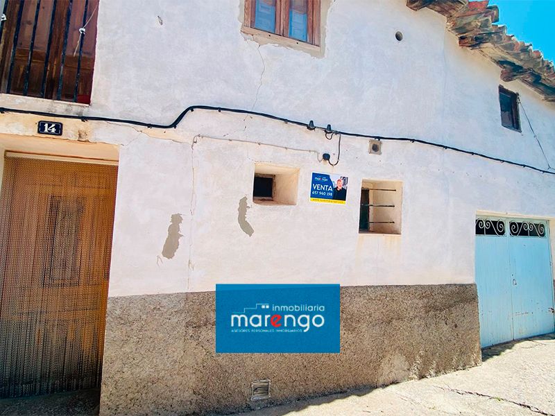 Exterior view of Single-family semi-detached for sale in Nogueruelas  with Storage room and Furnished
