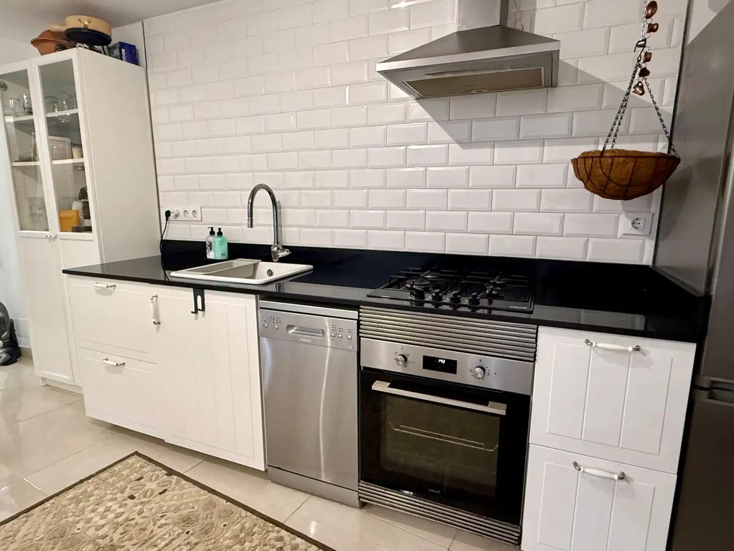 Cocina de Casa o chalet en venta en Sober con Jardín privado, Piscina y Amueblado