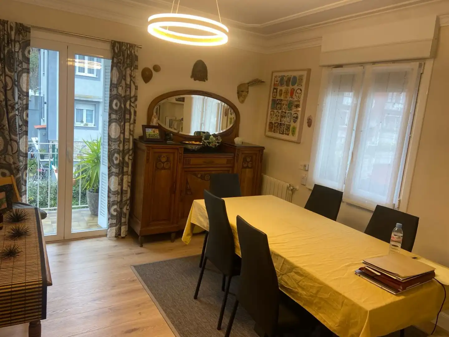 Dining room of Duplexes for rent in Donostia - San Sebastián   with Heating, Storage room and Furnished